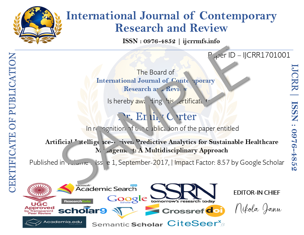 Sample Certificate